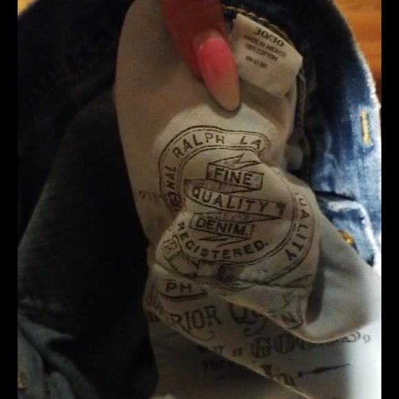 POLO RALPH LAUREN VARRICK SLIM JEANS SIZE 30 X 30 - Picture 7 of 8